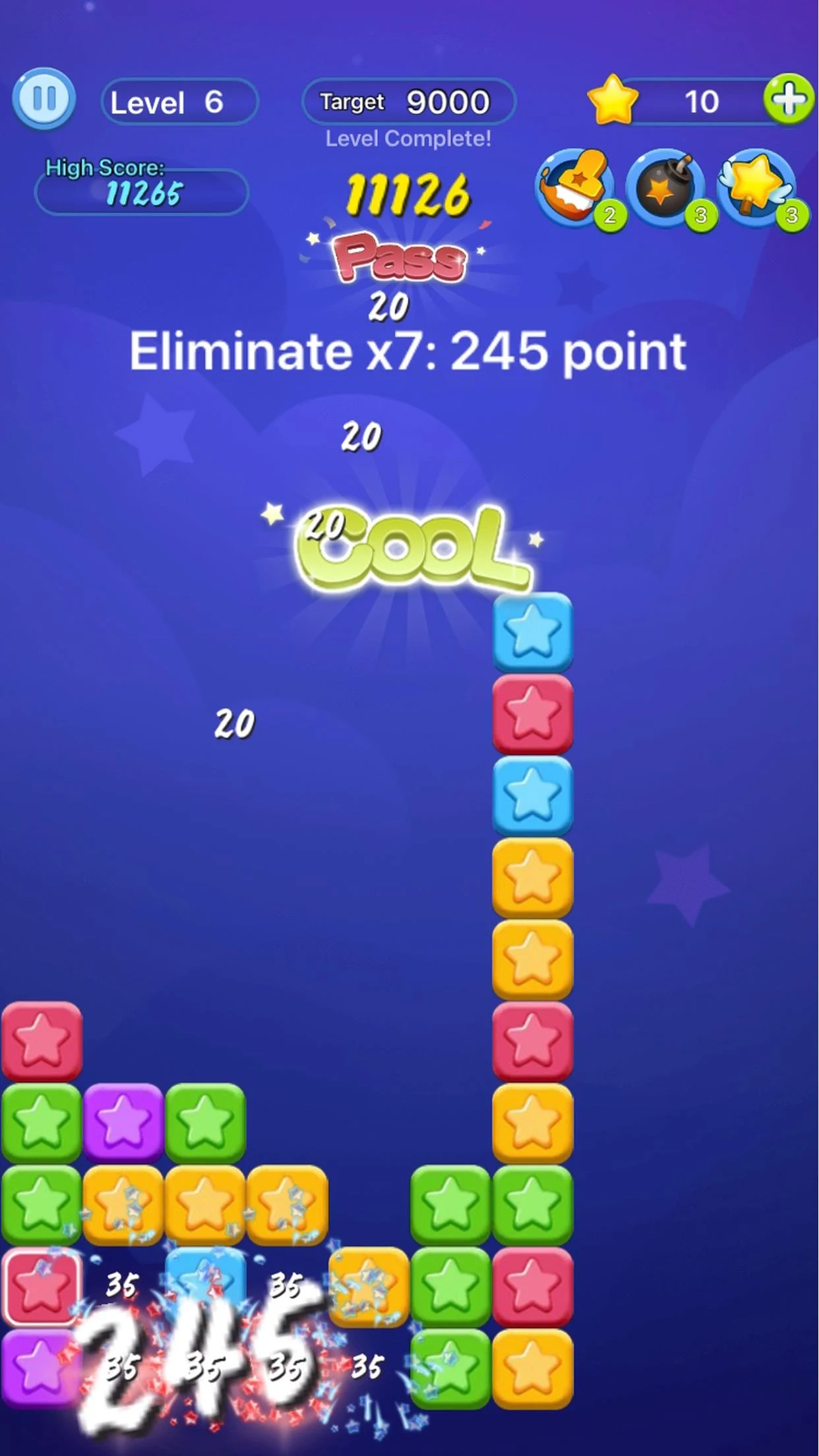 Tap Star® Relaxin Block Puzzle screenshot