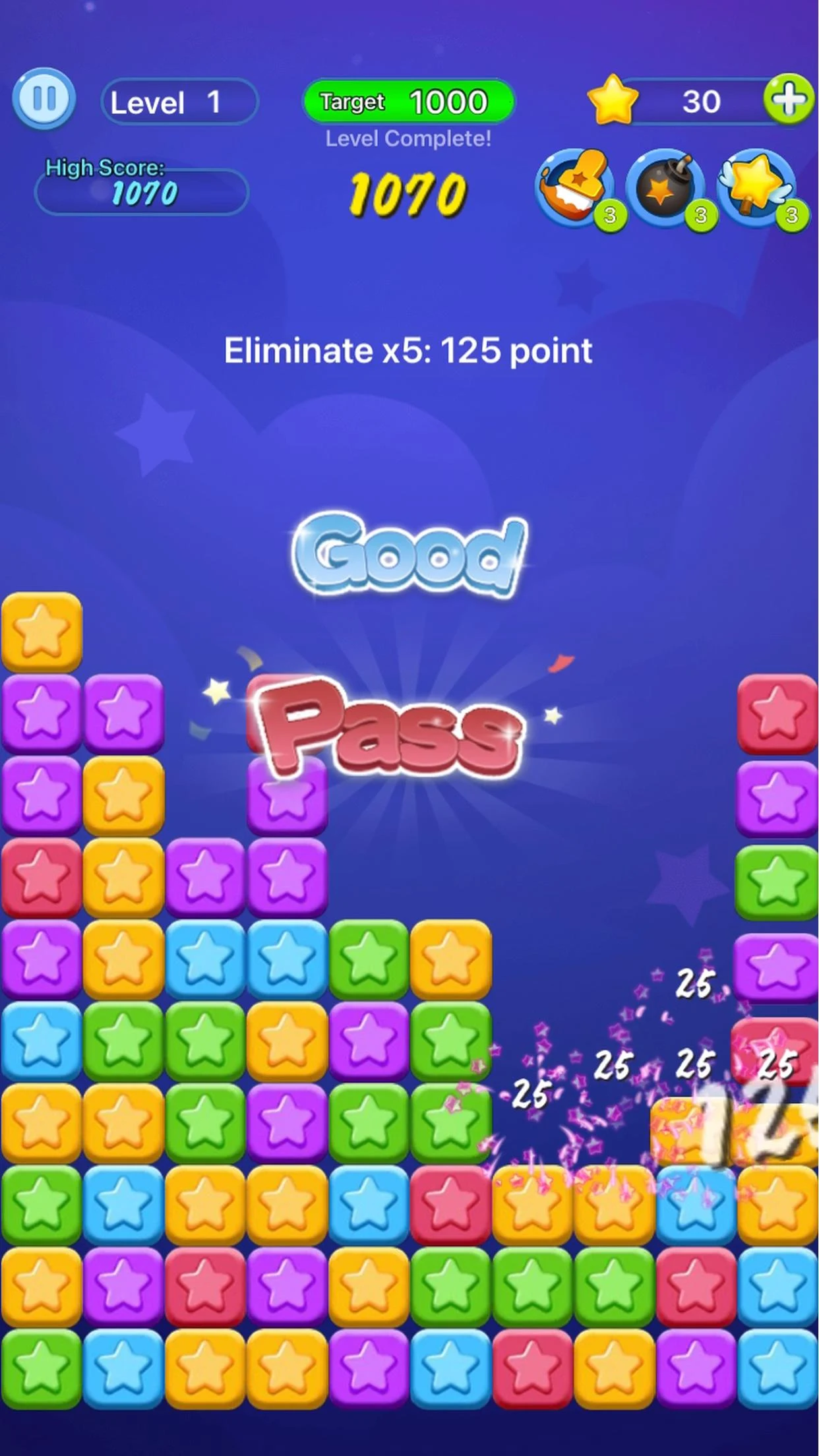 Tap Star® Relaxin Block Puzzle screenshot